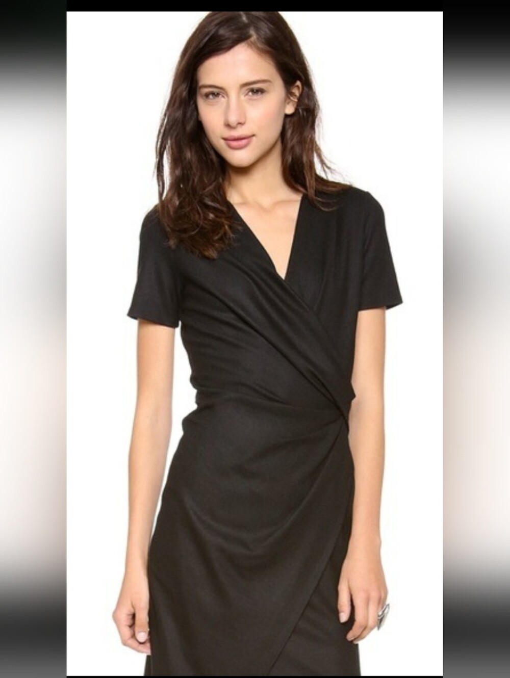 Helmut Lang Sonar Wrap Dress